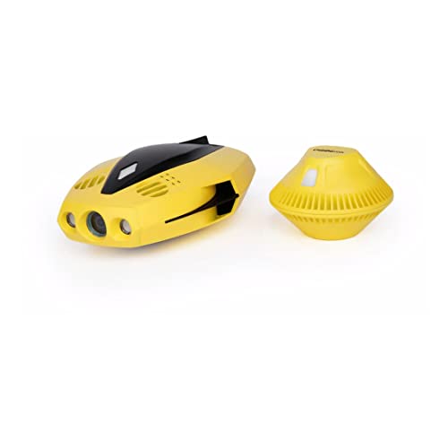 Chasing Dory - Underwater Drone - ROV - Portable - Palm Sized - Waterproof 15M - GPS - WiFi - Yellow von Chasing