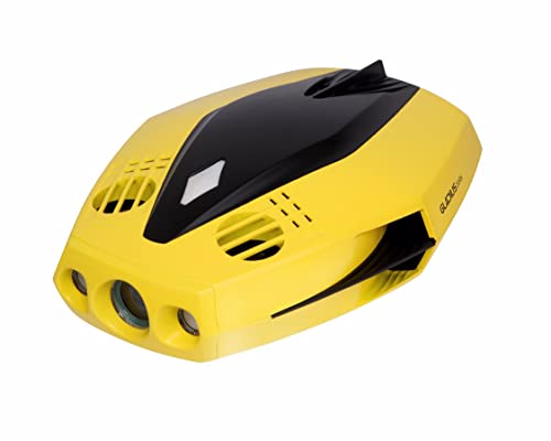 Chasing Dory - Underwater Drone - ROV - Portable - Palm Sized - Waterproof 15M - GPS - WiFi - Yellow von Chasing