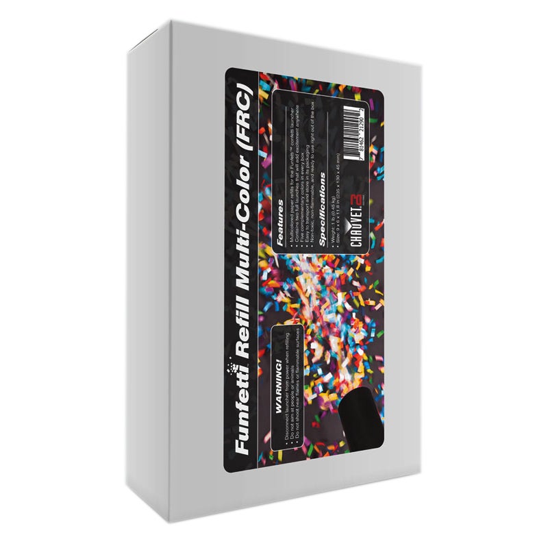 Chauvet DJ Funfetti Refill Color confetti Chauvet DJ Funfetti Refill Color confetti von Chauvet DJ