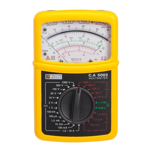Chauvin Arnoux C.A 5003 Analoges Multimeter, 15 Amp, 100 mV bis 600V Chauvin Arnoux C.A 5003 Analoges Multimeter, 15 Amp, 100 mV bis 600V von Chauvin Arnoux