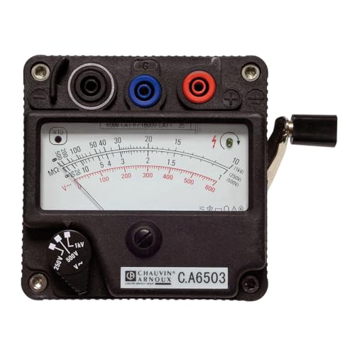 Chauvin Arnoux C.A 6503 Isolationsmesser mit Kurbelinduktor Chauvin Arnoux C.A 6503 Isolationsmesser mit Kurbelinduktor von Chauvin Arnoux