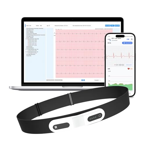 CheckMe ER1-LW 72 Stunden Langzeit-EKG Gerät mit AI-Analyse | EKG Gerät für Zuhause, EKG-Ereignismarker-Funktion, App & PC-Software, Kompatibel mit Allgemeine Elektrodenpads CheckMe ER1-LW 72 Stunden Langzeit-EKG Gerät mit AI-Analyse | EKG Gerät für Zuhause, EKG-Ereignismarker-Funktion, App & PC-Software, Kompatibel mit Allgemeine Elektrodenpads von CheckMe