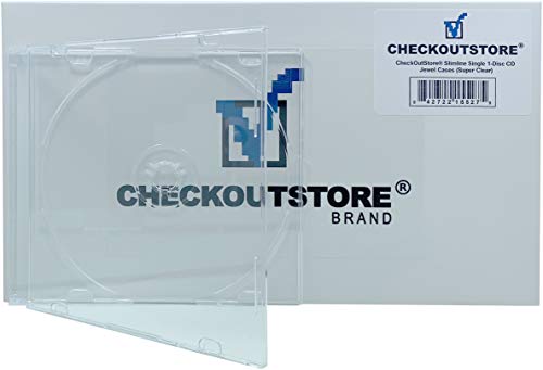 CheckOutStore Slimline CD-Hüllen für 1 CD, 1 Stück CheckOutStore Slimline CD-Hüllen für 1 CD, 1 Stück von CheckOutStore