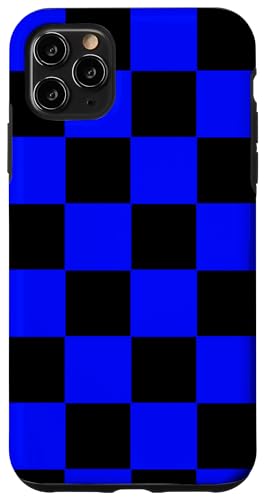 Klassisches Schachbrett in Blau und Schwarz Hülle für iPhone 11 Pro Max Klassisches Schachbrett in Blau und Schwarz Hülle für iPhone 11 Pro Max von Checkerboard Designs