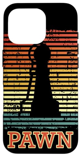 Brettspiel Pawn Checkmate Sport Schachbrett Schach Hülle für iPhone 16 Pro von Checkered Board Strategy Game