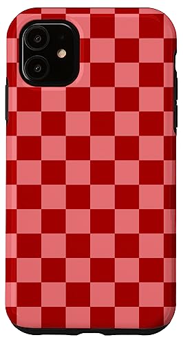 Hülle für iPhone 11 Karo Karomuster Karo Design #020 von Checkered Checked Check Pattern Designs