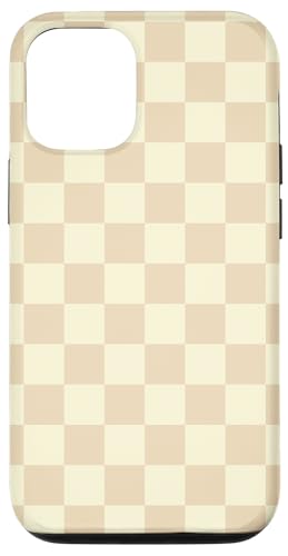 Hülle für iPhone 15 Schachbrett kariert Karomuster Beige Farbe Hülle für iPhone 15 Schachbrett kariert Karomuster Beige Farbe von Checkered Checked Check Pattern Designs
