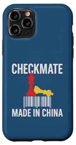 Hergestellt in China Schachmatt Sarkastischer politischer Strategiehumor Hülle für iPhone 11 Pro Hergestellt in China Schachmatt Sarkastischer politischer Strategiehumor Hülle für iPhone 11 Pro von Checkmate China Sarcastic Global Political Humor