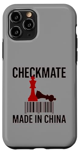 Hergestellt in China Schachmatt Sarkastischer politischer Strategiehumor Hülle für iPhone 11 Pro Hergestellt in China Schachmatt Sarkastischer politischer Strategiehumor Hülle für iPhone 11 Pro von Checkmate China Sarcastic Global Political Humor