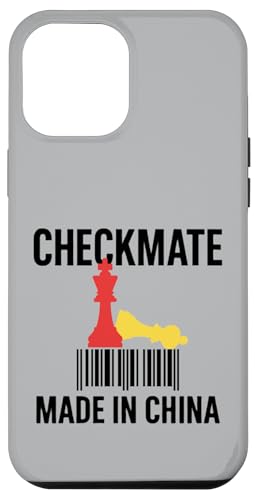 Hergestellt in China Schachmatt Sarkastischer politischer Strategiehumor Hülle für iPhone 12 Pro Max Hergestellt in China Schachmatt Sarkastischer politischer Strategiehumor Hülle für iPhone 12 Pro Max von Checkmate China Sarcastic Global Political Humor