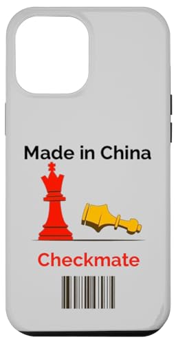 Hergestellt in China Schachmatt Sarkastischer politischer Strategiehumor Hülle für iPhone 12 Pro Max Hergestellt in China Schachmatt Sarkastischer politischer Strategiehumor Hülle für iPhone 12 Pro Max von Checkmate China Sarcastic Global Political Humor