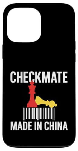 Hergestellt in China Schachmatt Sarkastischer politischer Strategiehumor Hülle für iPhone 13 Pro Max von Checkmate China Sarcastic Global Political Humor
