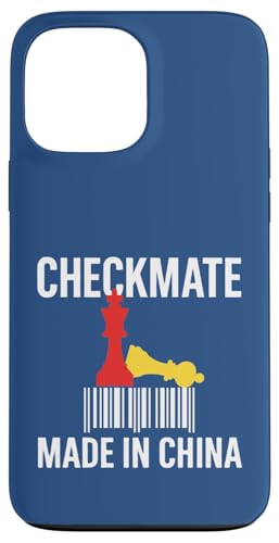 Hergestellt in China Schachmatt Sarkastischer politischer Strategiehumor Hülle für iPhone 13 Pro Max Hergestellt in China Schachmatt Sarkastischer politischer Strategiehumor Hülle für iPhone 13 Pro Max von Checkmate China Sarcastic Global Political Humor