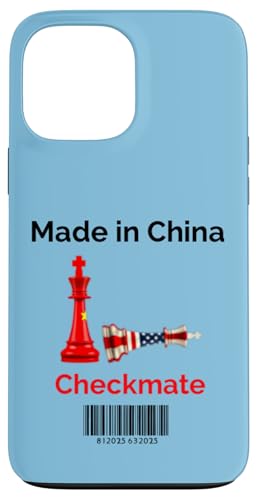 Hergestellt in China Schachmatt Sarkastischer politischer Strategiehumor Hülle für iPhone 13 Pro Max Hergestellt in China Schachmatt Sarkastischer politischer Strategiehumor Hülle für iPhone 13 Pro Max von Checkmate China Sarcastic Global Political Humor