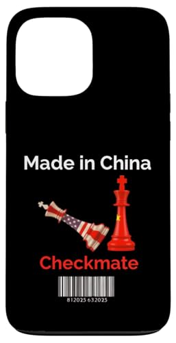 Hergestellt in China Schachmatt Sarkastischer politischer Strategiehumor Hülle für iPhone 13 Pro Max Hergestellt in China Schachmatt Sarkastischer politischer Strategiehumor Hülle für iPhone 13 Pro Max von Checkmate China Sarcastic Global Political Humor