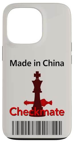 Hergestellt in China Schachmatt Sarkastischer politischer Strategiehumor Hülle für iPhone 13 Pro von Checkmate China Sarcastic Global Political Humor