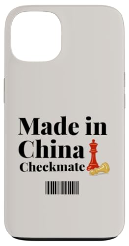 Hergestellt in China Schachmatt Sarkastischer politischer Strategiehumor Hülle für iPhone 13 Hergestellt in China Schachmatt Sarkastischer politischer Strategiehumor Hülle für iPhone 13 von Checkmate China Sarcastic Global Political Humor