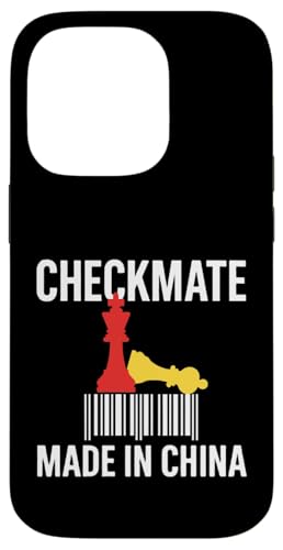 Hergestellt in China Schachmatt Sarkastischer politischer Strategiehumor Hülle für iPhone 14 Pro Hergestellt in China Schachmatt Sarkastischer politischer Strategiehumor Hülle für iPhone 14 Pro von Checkmate China Sarcastic Global Political Humor