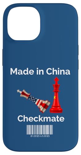 Hergestellt in China Schachmatt Sarkastischer politischer Strategiehumor Hülle für iPhone 14 Hergestellt in China Schachmatt Sarkastischer politischer Strategiehumor Hülle für iPhone 14 von Checkmate China Sarcastic Global Political Humor