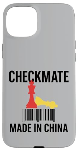 Hergestellt in China Schachmatt Sarkastischer politischer Strategiehumor Hülle für iPhone 15 Plus Hergestellt in China Schachmatt Sarkastischer politischer Strategiehumor Hülle für iPhone 15 Plus von Checkmate China Sarcastic Global Political Humor
