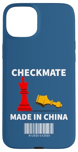 Hergestellt in China Schachmatt Sarkastischer politischer Strategiehumor Hülle für iPhone 15 Plus Hergestellt in China Schachmatt Sarkastischer politischer Strategiehumor Hülle für iPhone 15 Plus von Checkmate China Sarcastic Global Political Humor