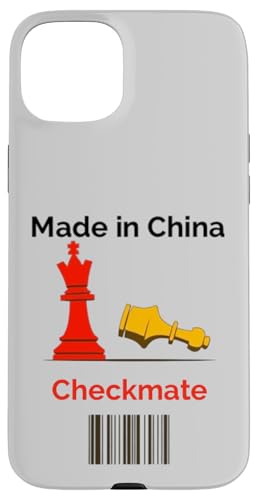 Hergestellt in China Schachmatt Sarkastischer politischer Strategiehumor Hülle für iPhone 15 Plus Hergestellt in China Schachmatt Sarkastischer politischer Strategiehumor Hülle für iPhone 15 Plus von Checkmate China Sarcastic Global Political Humor