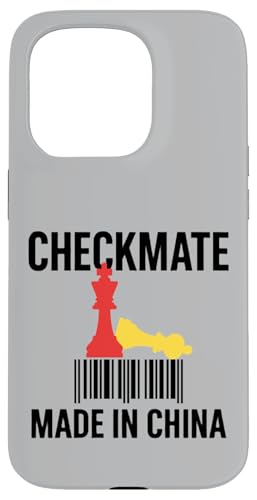 Hergestellt in China Schachmatt Sarkastischer politischer Strategiehumor Hülle für iPhone 15 Pro Hergestellt in China Schachmatt Sarkastischer politischer Strategiehumor Hülle für iPhone 15 Pro von Checkmate China Sarcastic Global Political Humor