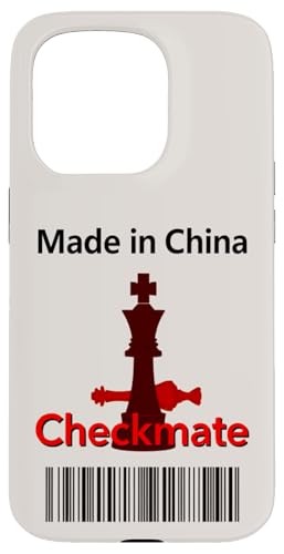 Hergestellt in China Schachmatt Sarkastischer politischer Strategiehumor Hülle für iPhone 15 Pro Hergestellt in China Schachmatt Sarkastischer politischer Strategiehumor Hülle für iPhone 15 Pro von Checkmate China Sarcastic Global Political Humor