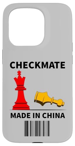 Hergestellt in China Schachmatt Sarkastischer politischer Strategiehumor Hülle für iPhone 15 Pro Hergestellt in China Schachmatt Sarkastischer politischer Strategiehumor Hülle für iPhone 15 Pro von Checkmate China Sarcastic Global Political Humor