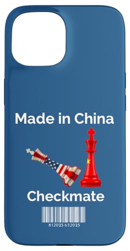 Hergestellt in China Schachmatt Sarkastischer politischer Strategiehumor Hülle für iPhone 15 Hergestellt in China Schachmatt Sarkastischer politischer Strategiehumor Hülle für iPhone 15 von Checkmate China Sarcastic Global Political Humor
