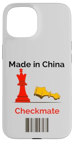 Hergestellt in China Schachmatt Sarkastischer politischer Strategiehumor Hülle für iPhone 15 Hergestellt in China Schachmatt Sarkastischer politischer Strategiehumor Hülle für iPhone 15 von Checkmate China Sarcastic Global Political Humor