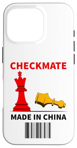 Hergestellt in China Schachmatt Sarkastischer politischer Strategiehumor Hülle für iPhone 16 Pro Hergestellt in China Schachmatt Sarkastischer politischer Strategiehumor Hülle für iPhone 16 Pro von Checkmate China Sarcastic Global Political Humor
