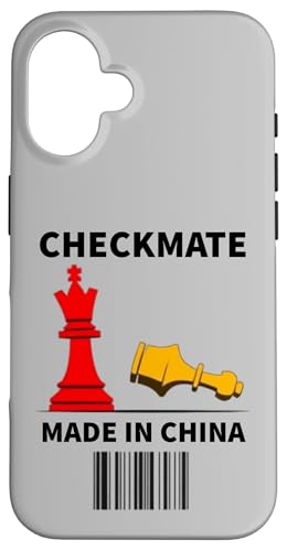 Hergestellt in China Schachmatt Sarkastischer politischer Strategiehumor Hülle für iPhone 16 Hergestellt in China Schachmatt Sarkastischer politischer Strategiehumor Hülle für iPhone 16 von Checkmate China Sarcastic Global Political Humor