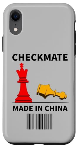 Hergestellt in China Schachmatt Sarkastischer politischer Strategiehumor Hülle für iPhone XR Hergestellt in China Schachmatt Sarkastischer politischer Strategiehumor Hülle für iPhone XR von Checkmate China Sarcastic Global Political Humor