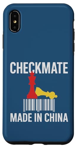 Hergestellt in China Schachmatt Sarkastischer politischer Strategiehumor Hülle für iPhone XS Max Hergestellt in China Schachmatt Sarkastischer politischer Strategiehumor Hülle für iPhone XS Max von Checkmate China Sarcastic Global Political Humor
