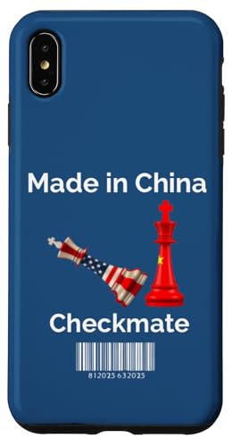 Hergestellt in China Schachmatt Sarkastischer politischer Strategiehumor Hülle für iPhone XS Max Hergestellt in China Schachmatt Sarkastischer politischer Strategiehumor Hülle für iPhone XS Max von Checkmate China Sarcastic Global Political Humor