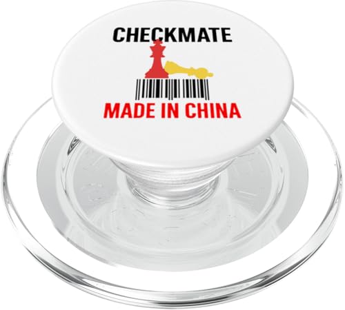 Hergestellt in China Schachmatt Sarkastischer politischer Strategiehumor PopSockets PopGrip für MagSafe Hergestellt in China Schachmatt Sarkastischer politischer Strategiehumor PopSockets PopGrip für MagSafe von Checkmate China Sarcastic Global Political Humor