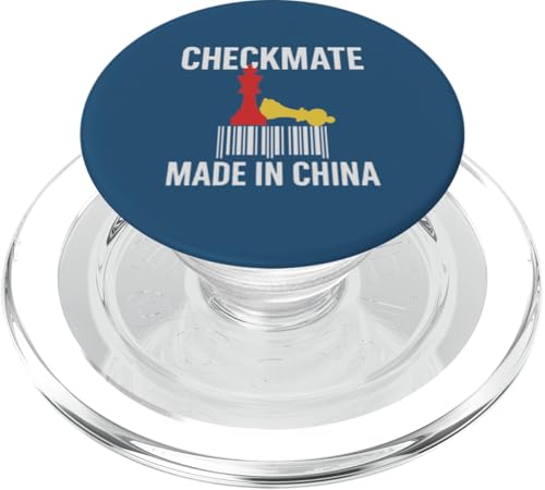 Hergestellt in China Schachmatt Sarkastischer politischer Strategiehumor PopSockets PopGrip für MagSafe Hergestellt in China Schachmatt Sarkastischer politischer Strategiehumor PopSockets PopGrip für MagSafe von Checkmate China Sarcastic Global Political Humor