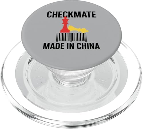 Hergestellt in China Schachmatt Sarkastischer politischer Strategiehumor PopSockets PopGrip für MagSafe Hergestellt in China Schachmatt Sarkastischer politischer Strategiehumor PopSockets PopGrip für MagSafe von Checkmate China Sarcastic Global Political Humor