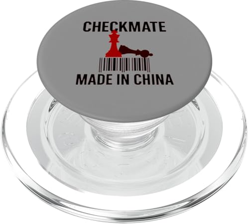 Hergestellt in China Schachmatt Sarkastischer politischer Strategiehumor PopSockets PopGrip für MagSafe Hergestellt in China Schachmatt Sarkastischer politischer Strategiehumor PopSockets PopGrip für MagSafe von Checkmate China Sarcastic Global Political Humor