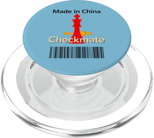 Hergestellt in China Schachmatt Sarkastischer politischer Strategiehumor PopSockets PopGrip für MagSafe Hergestellt in China Schachmatt Sarkastischer politischer Strategiehumor PopSockets PopGrip für MagSafe von Checkmate China Sarcastic Global Political Humor