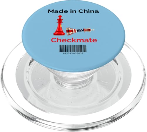 Hergestellt in China Schachmatt Sarkastischer politischer Strategiehumor PopSockets PopGrip für MagSafe Hergestellt in China Schachmatt Sarkastischer politischer Strategiehumor PopSockets PopGrip für MagSafe von Checkmate China Sarcastic Global Political Humor