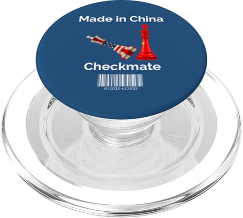 Hergestellt in China Schachmatt Sarkastischer politischer Strategiehumor PopSockets PopGrip für MagSafe Hergestellt in China Schachmatt Sarkastischer politischer Strategiehumor PopSockets PopGrip für MagSafe von Checkmate China Sarcastic Global Political Humor