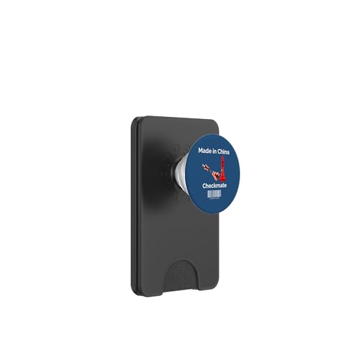 Hergestellt in China Schachmatt Sarkastischer politischer Strategiehumor PopSockets PopWallet für MagSafe Hergestellt in China Schachmatt Sarkastischer politischer Strategiehumor PopSockets PopWallet für MagSafe von Checkmate China Sarcastic Global Political Humor