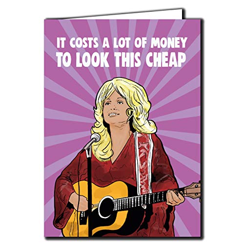 Cheeky Chops Dolly Parton - It Costs a lot of Money to look this cheap - Dolly Parton, Lockdown, lustig, Humor, Musik, Geburtstag IN84 von Cheeky Chops