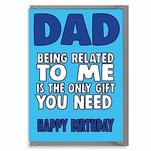 Geburtstagskarte für Väter, lustig, C604 von Cheeky Chops