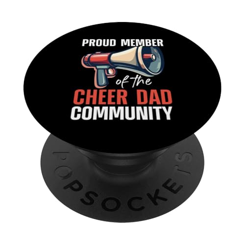 Cheer Dad Cheerleading Vatertag PopSockets Klebender PopGrip Cheer Dad Cheerleading Vatertag PopSockets Klebender PopGrip von Cheer Dad Gift for Men