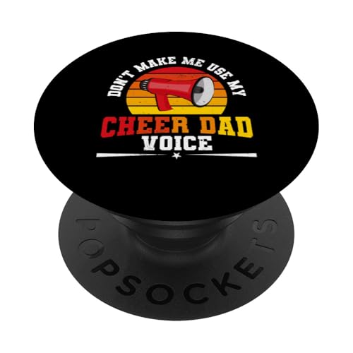 Cheer Dad Cheerleading Vatertag PopSockets Klebender PopGrip Cheer Dad Cheerleading Vatertag PopSockets Klebender PopGrip von Cheer Dad Gift for Men