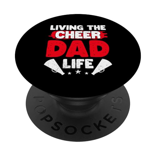 Cheer Dad Cheerleading Vatertag PopSockets Klebender PopGrip Cheer Dad Cheerleading Vatertag PopSockets Klebender PopGrip von Cheer Dad Gift for Men