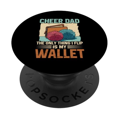 Cheer Dad Cheerleading Vatertag PopSockets Klebender PopGrip Cheer Dad Cheerleading Vatertag PopSockets Klebender PopGrip von Cheer Dad Gift for Men